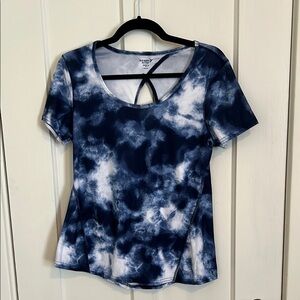 💕 SALE! Navy Tie-Dye Women's Top